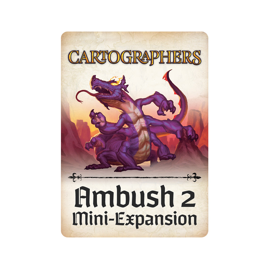 Cover image for Ambush 2 mini expansion for Cartographers