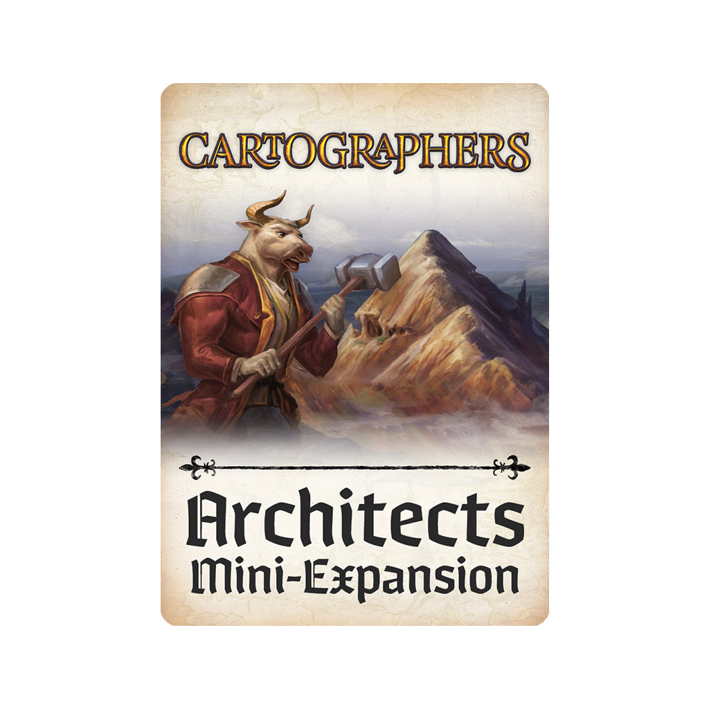Cover card image for Architects mini expansion of Cartographers