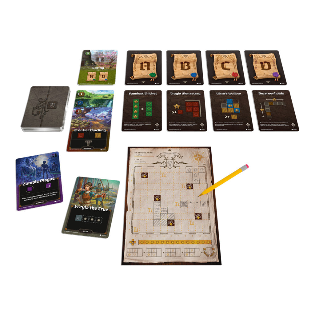 Game of Cartographers Heroes in progress