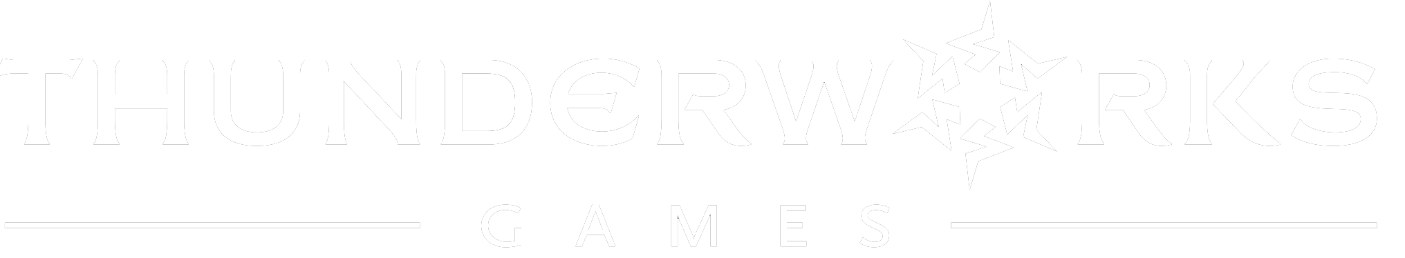 Thunderworks logo in white
