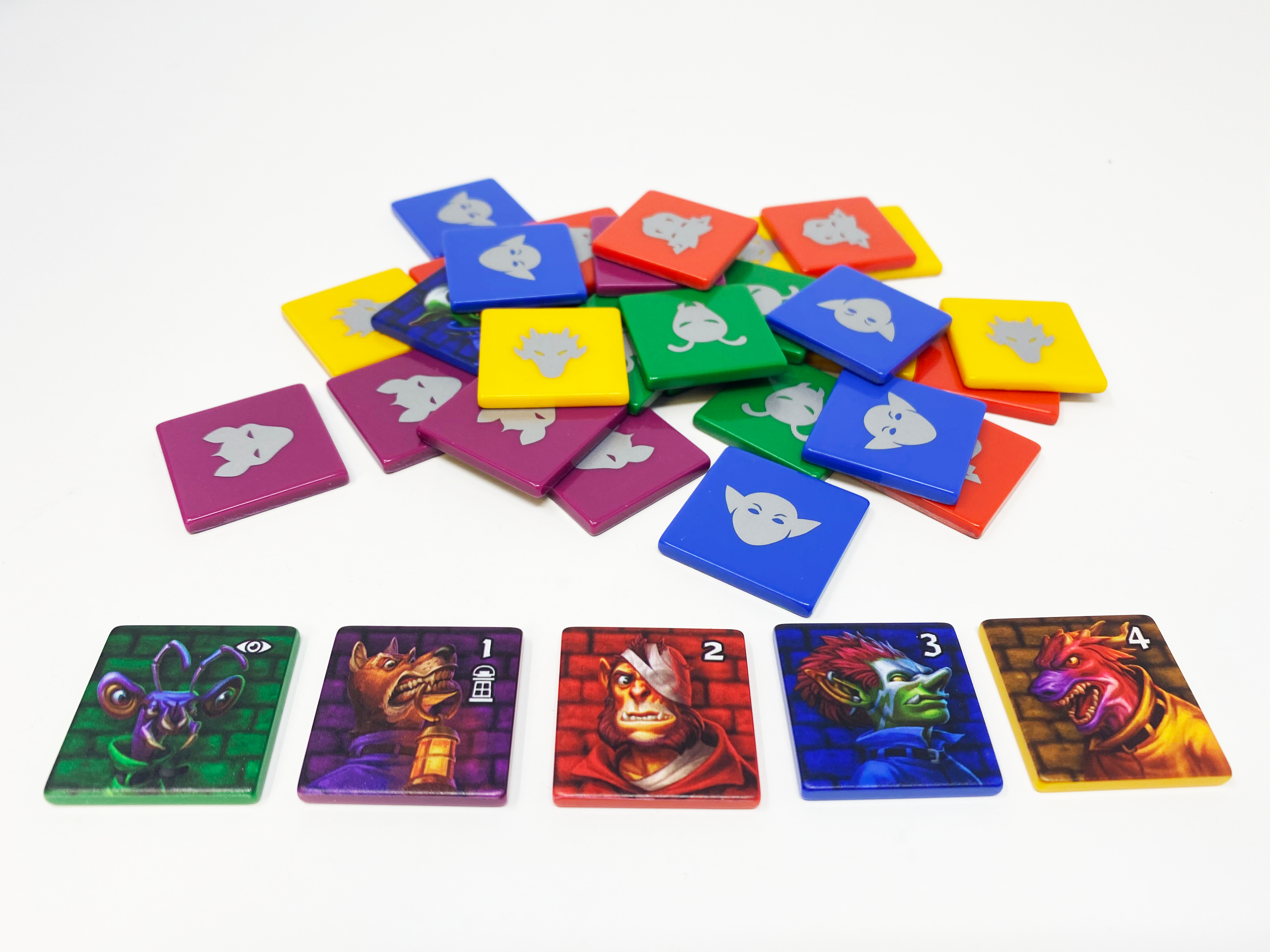 Acrylic tile set for Lockup Breakout