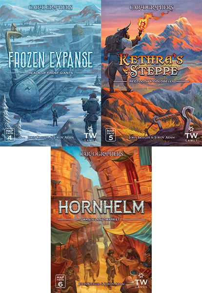 Cartographers Maps 4-6 covers