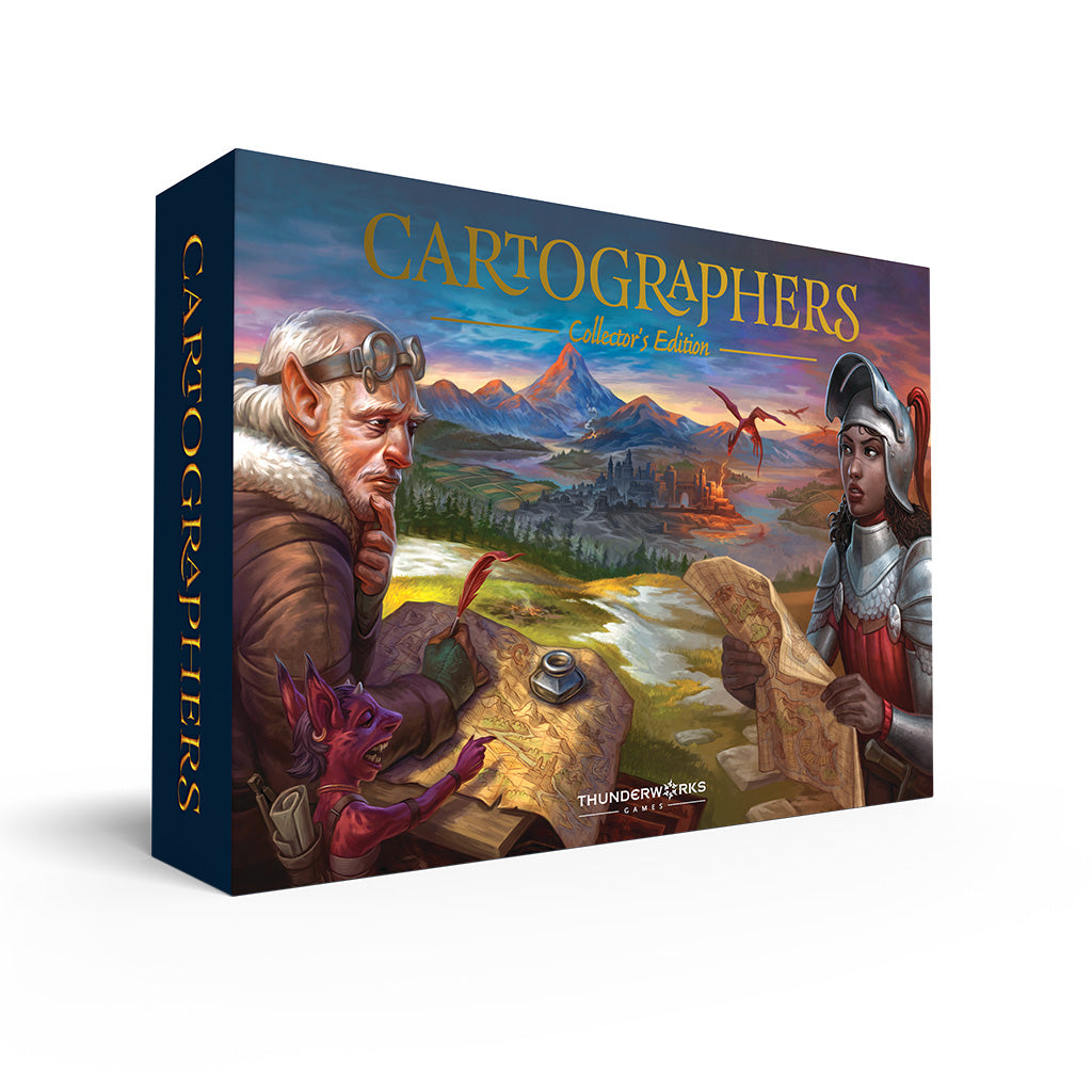 Cartographers Collector's Edition box render