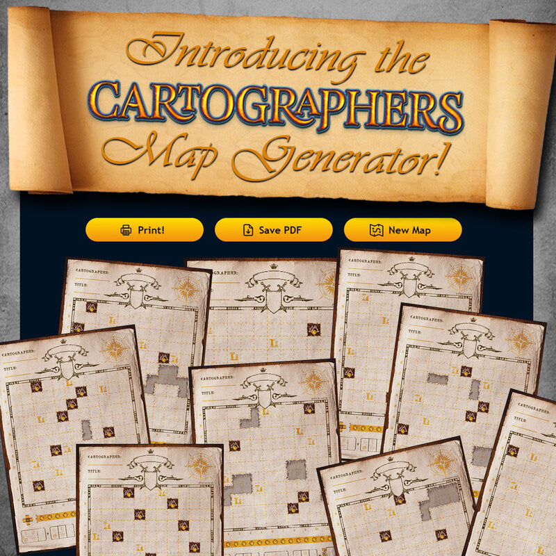 Cartographers custom map generator announcement