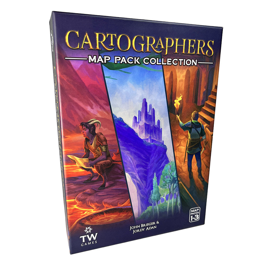 Thunderworks Games - Cartographers: A Roll Player Tale, Award-Winning Game  of Fantasy Map Drawing, Strategy Board Game, Family Game for 1-100  Players