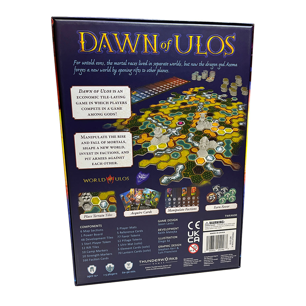 Dawn of Ulos box back