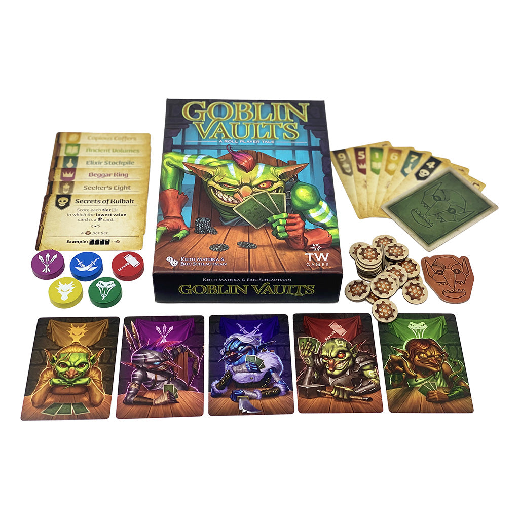 Assortment of components from Goblin Vaults