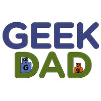 Logo for board game review blog GeekDad