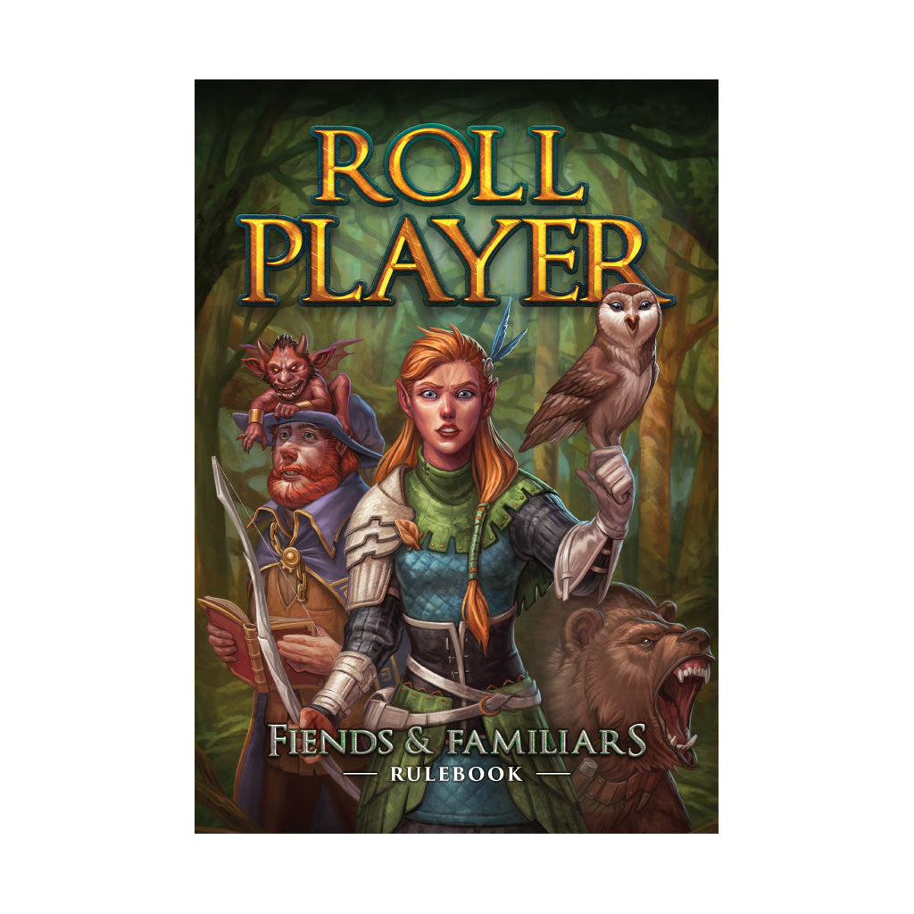 Rulebook cover for Roll Player: Fiends & Familiars