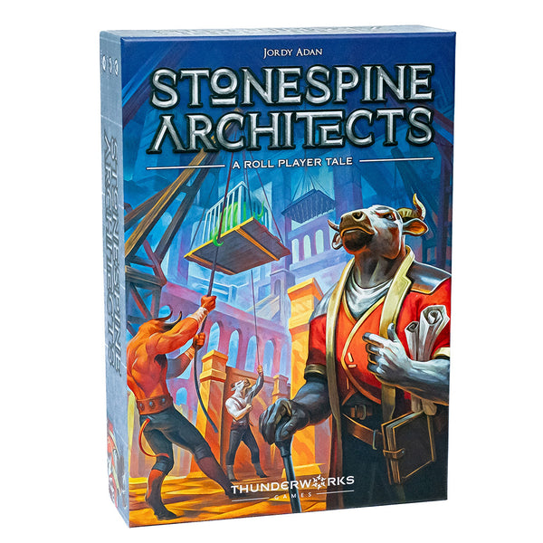 Box of the Stonespine Architects board game